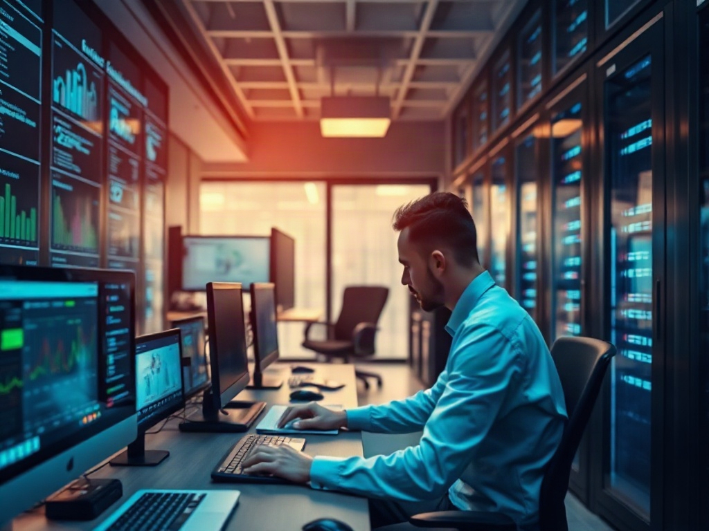 Illustration of AI reducing business time waste by 29%, highlighting AI-driven efficiency in business strategy.