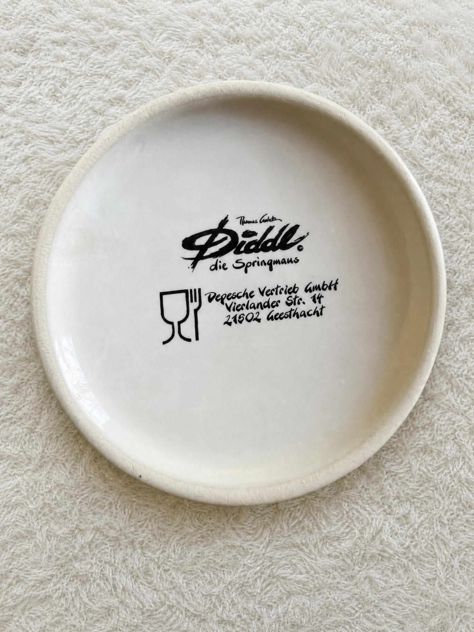 Piddl Thomas Godt die Springmaus Ceramic Plate