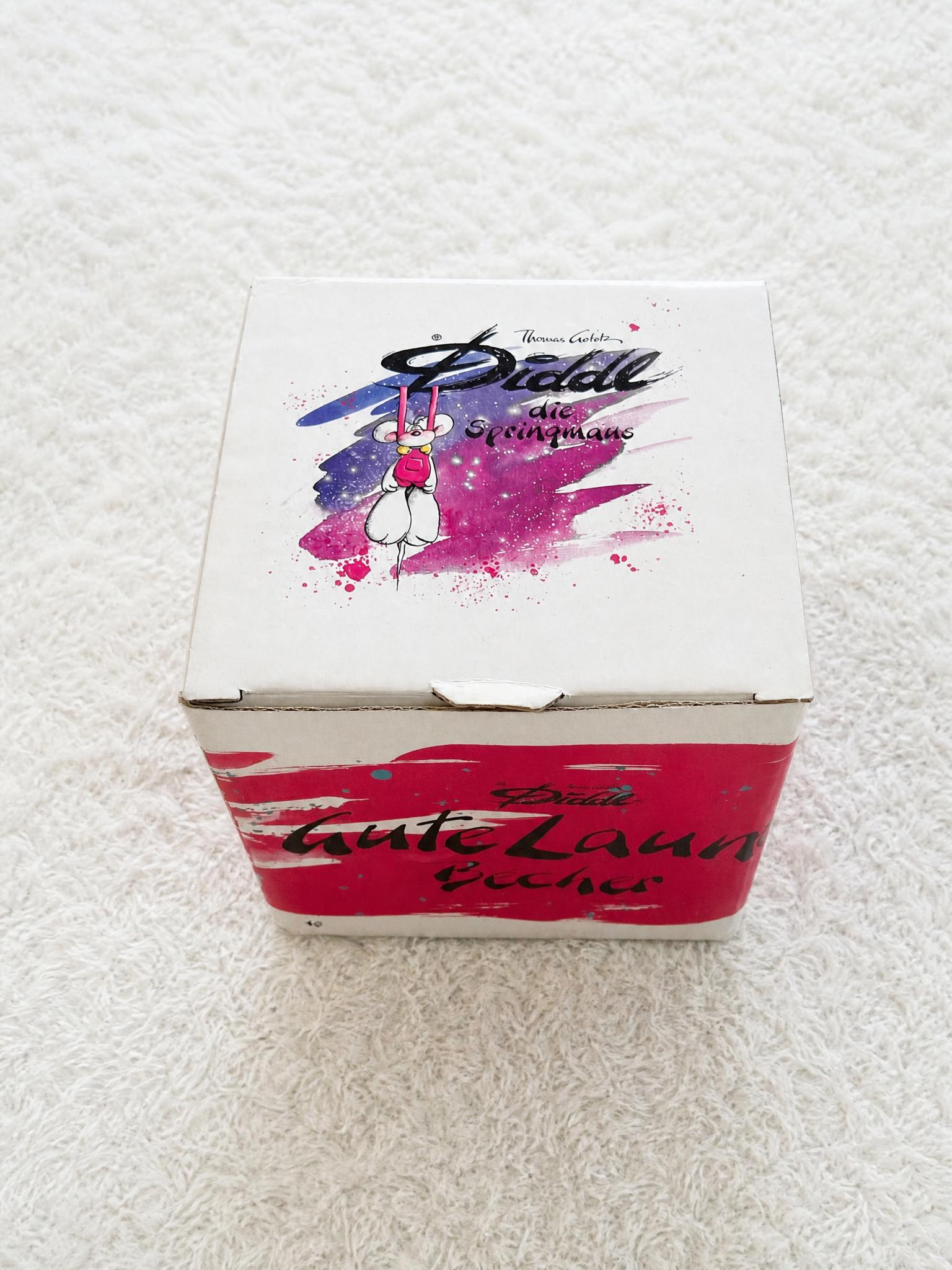 Diddl Thomas Goletz Illustrated Collectible Cardboard Box