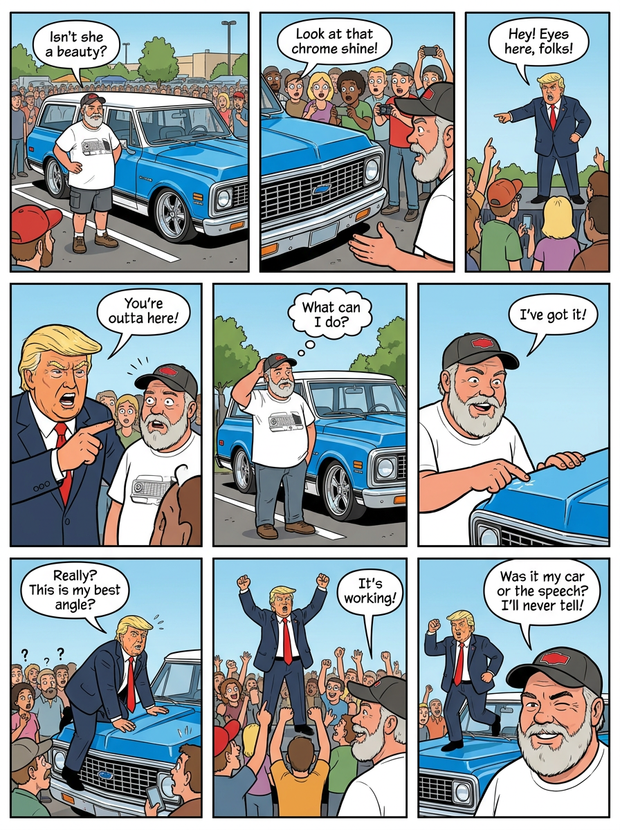 Comic story board