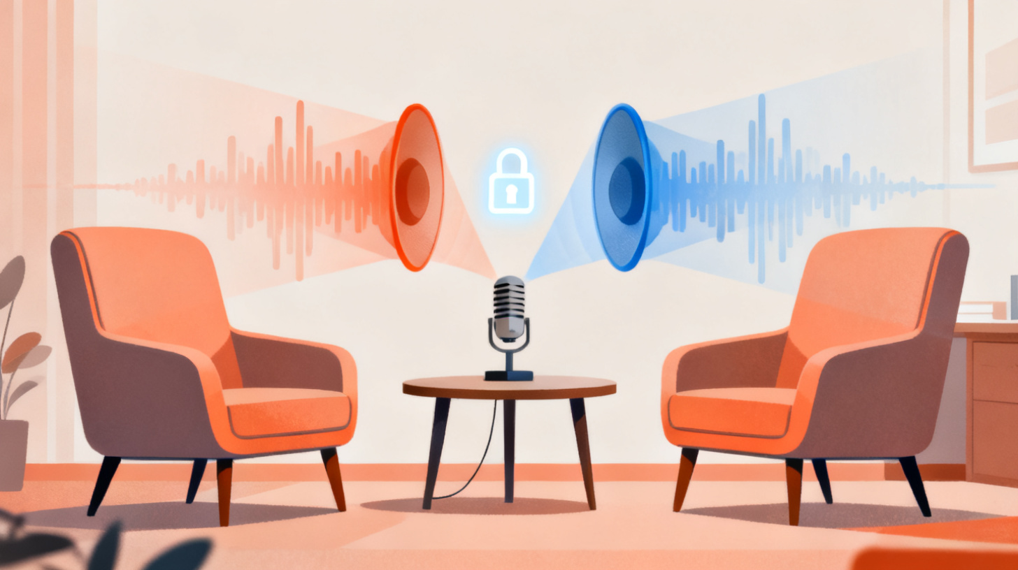 How to Transcribe Therapy Sessions by Speaker with HIPAA Compliance
