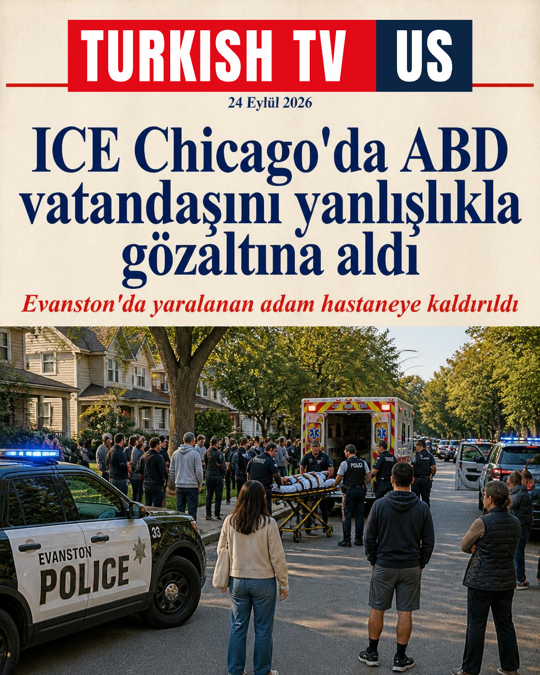 ICE Chicago'da ABD vatandaşını yanlışlıkla gözaltına aldı