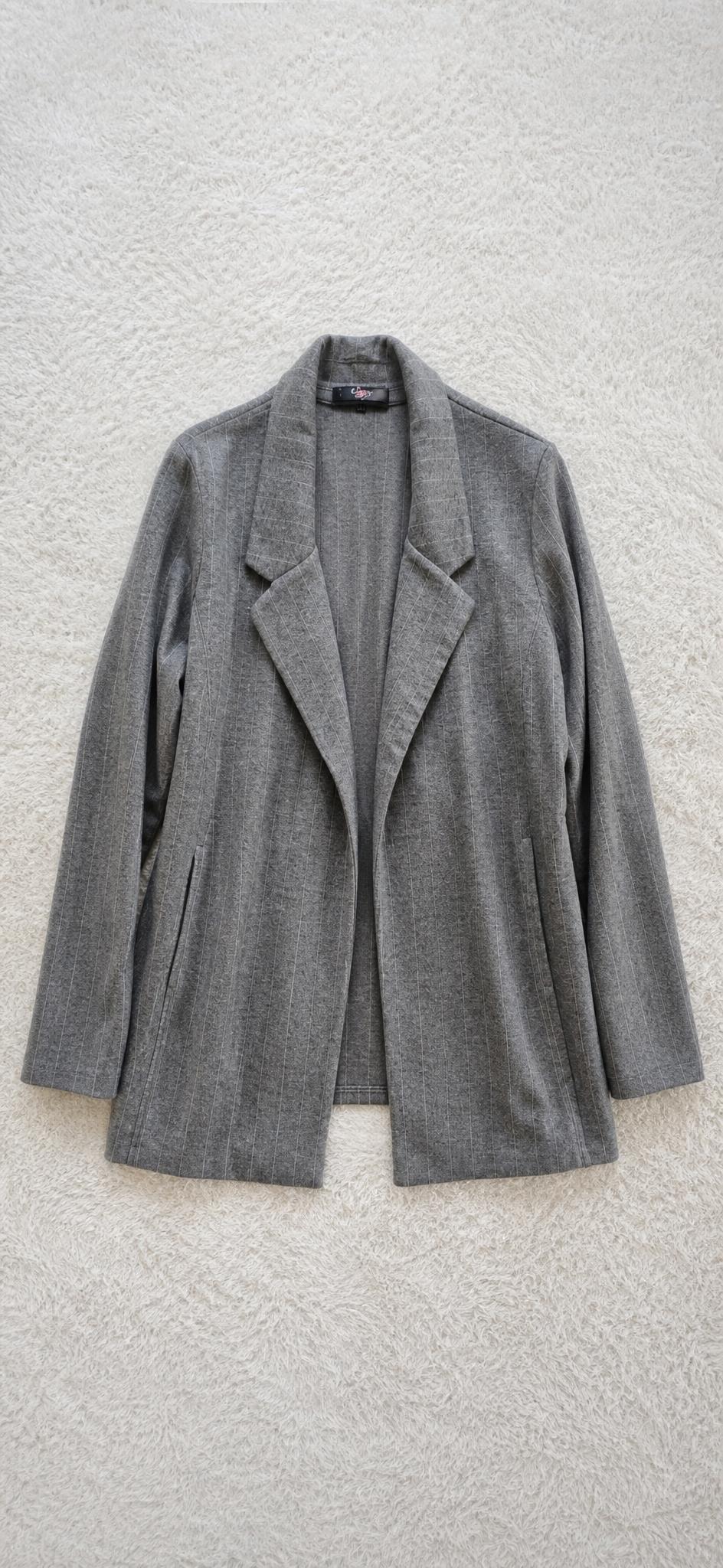Cooler oversized grey checked blazer – very good condition