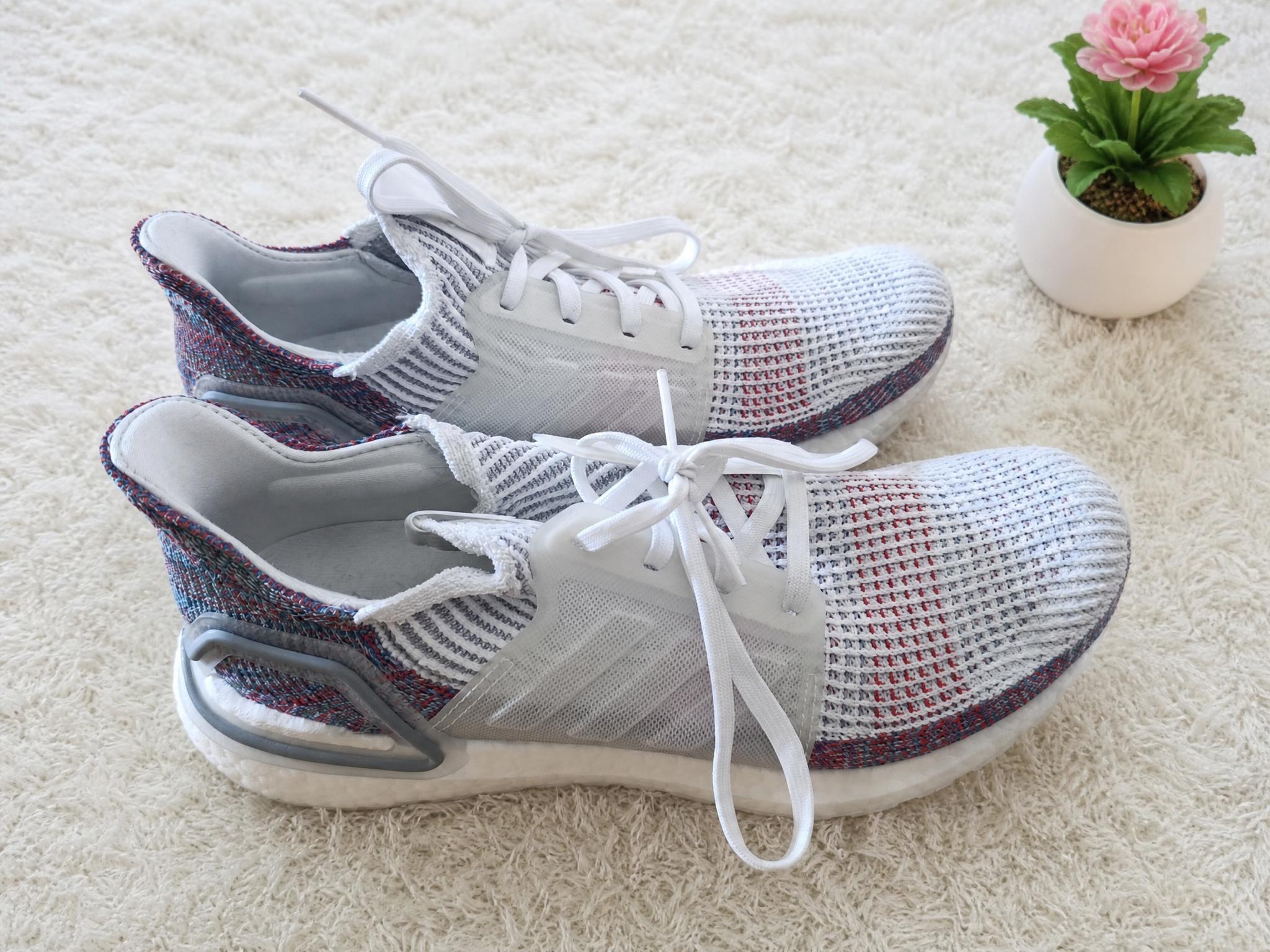 White Knit Multi-Colour Trainers – Very Good Condition