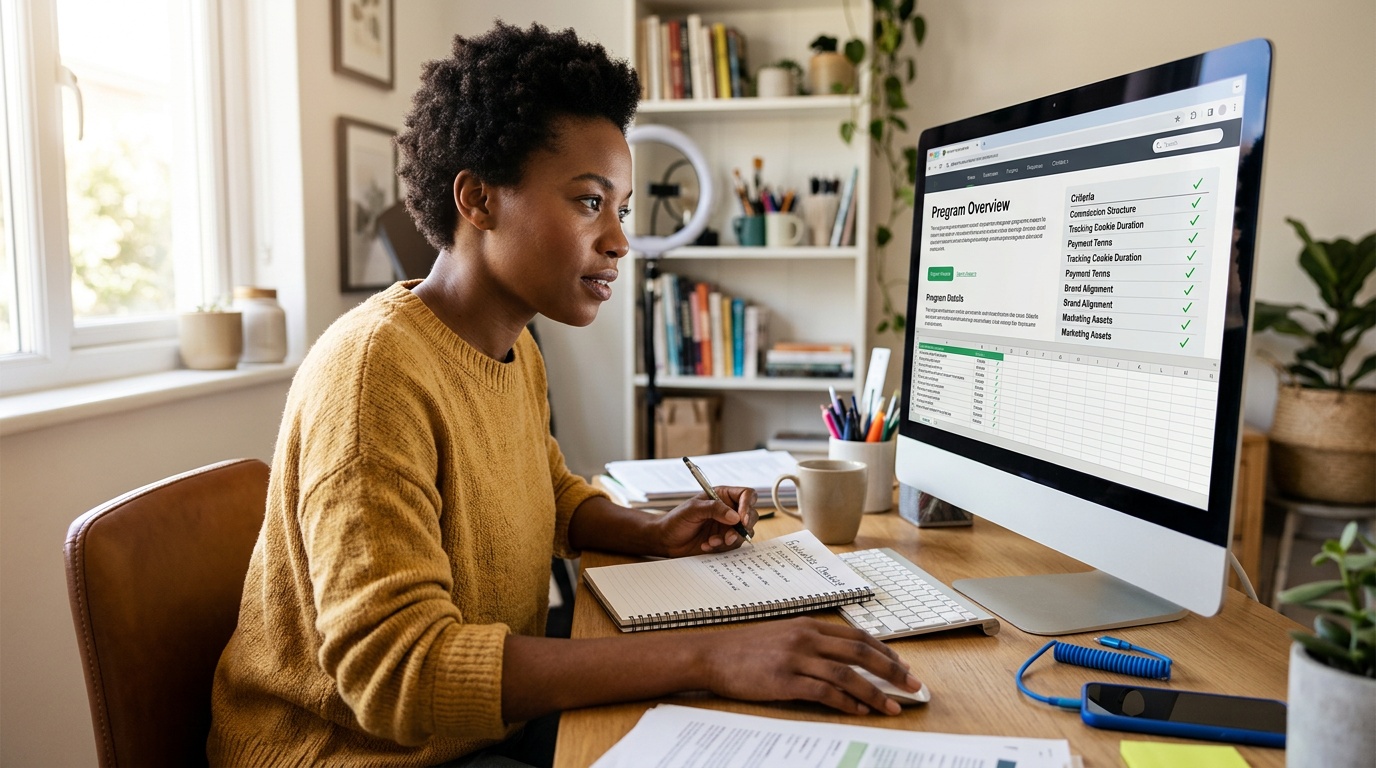Zo hebben we deze topaffiliateprogramma’s beoordeeld: je checklist voor een soepele evaluatie
