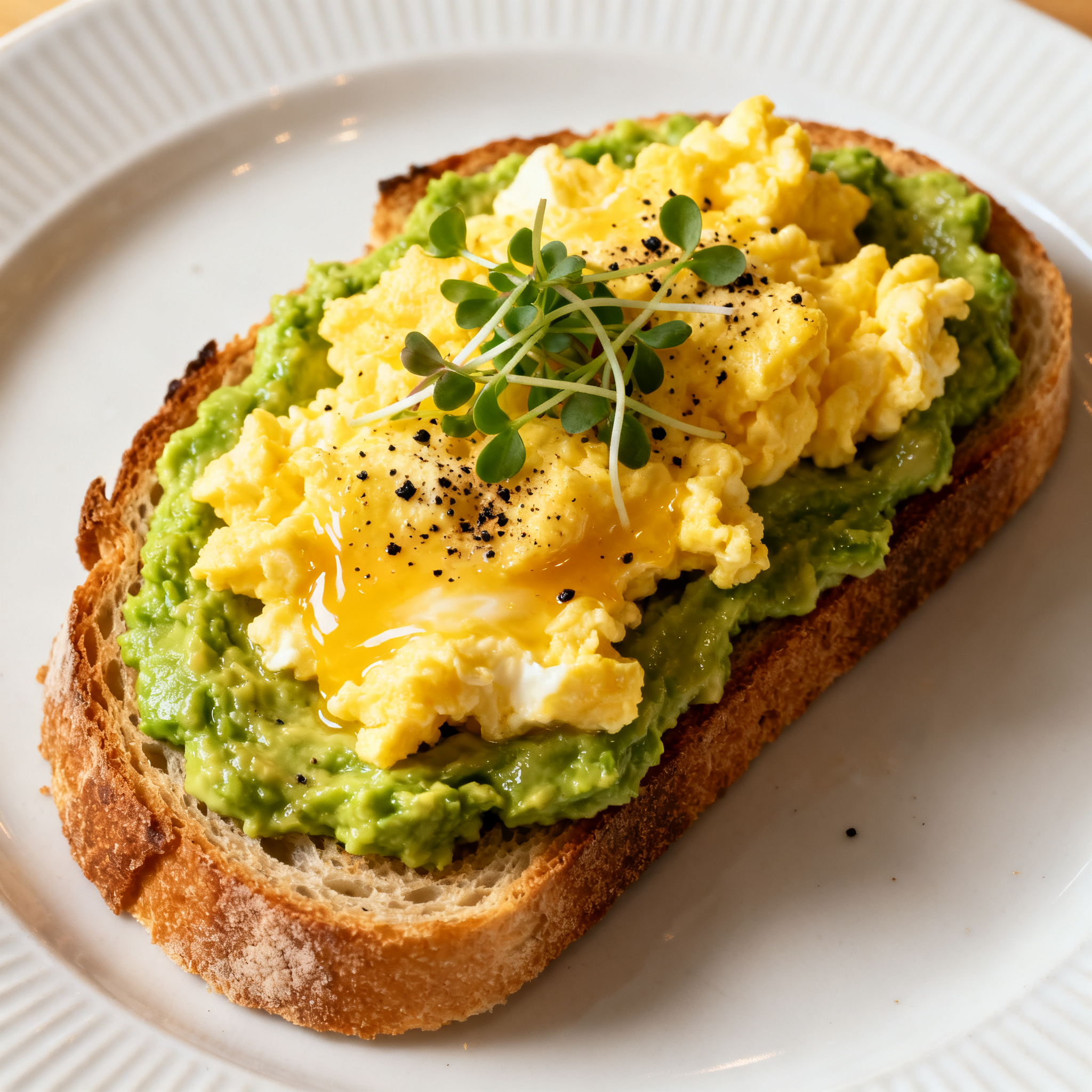 5-Minute Avocado Egg Toast