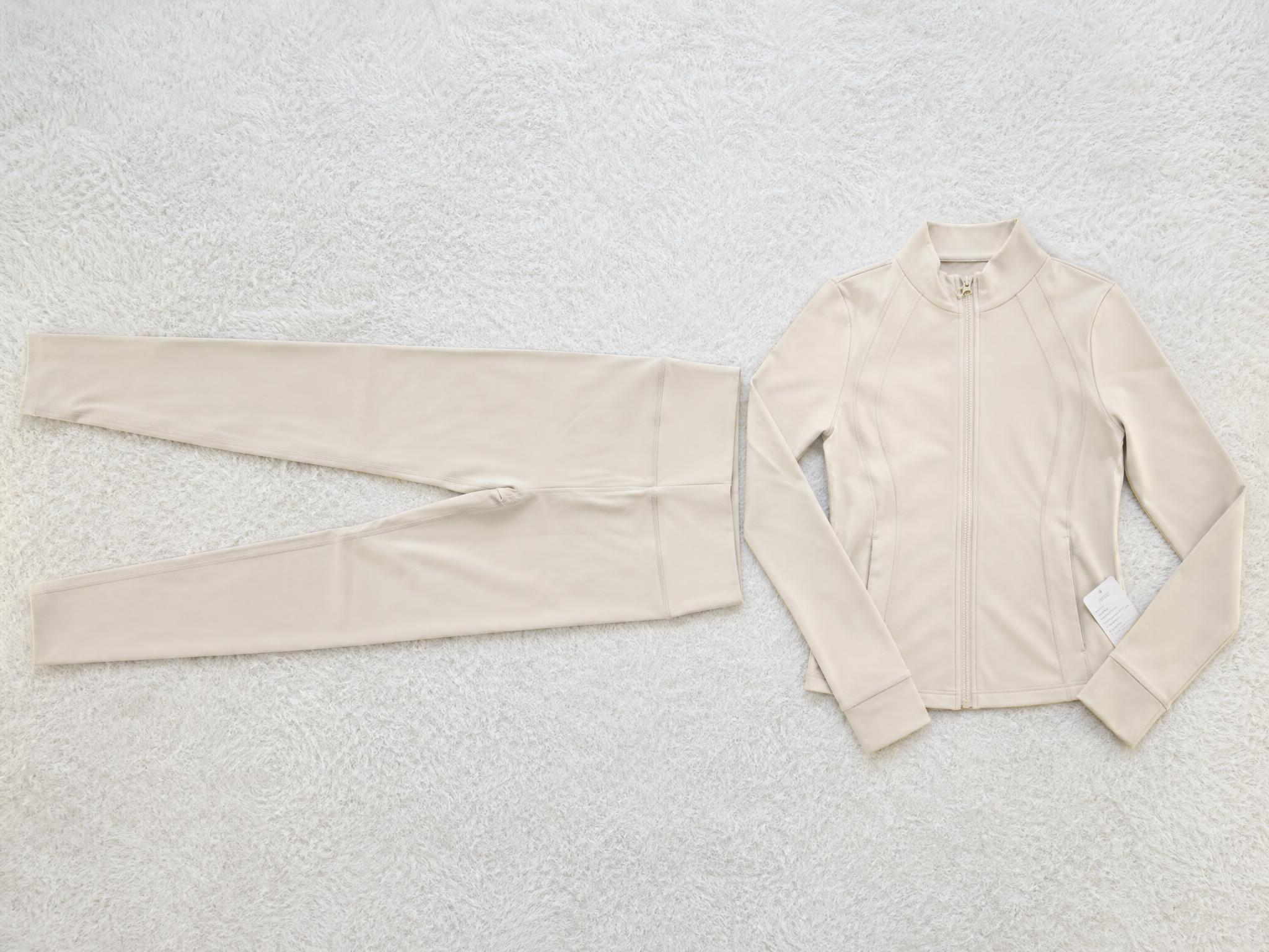Ivory Utility Jumpsuit with Zip Pockets – New with Tags