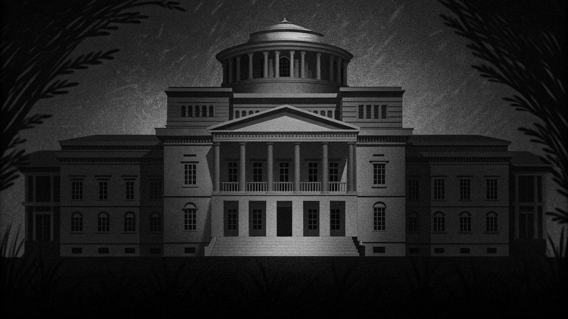 Illustration abstraite d’un grand centre culturel au cœur d’un bras de fer politique