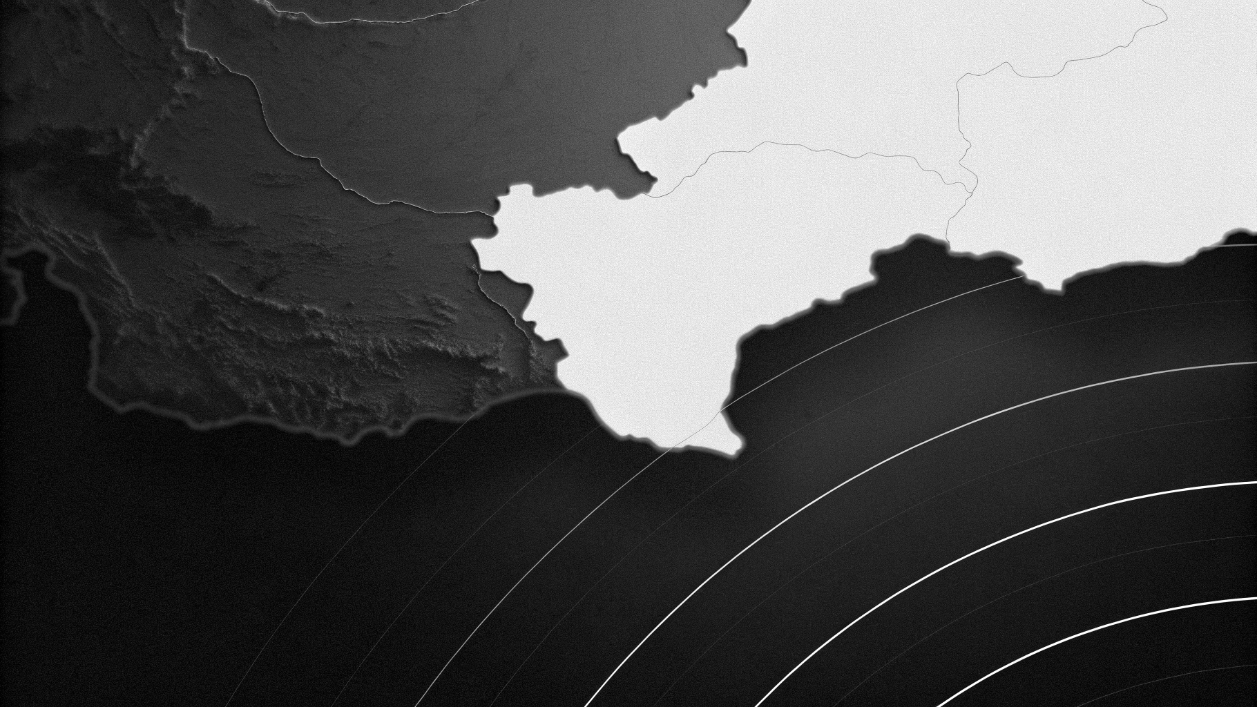 Illustration abstraite d’une carte de la mer Noire mettant en avant la Crimée comme territoire disputé.