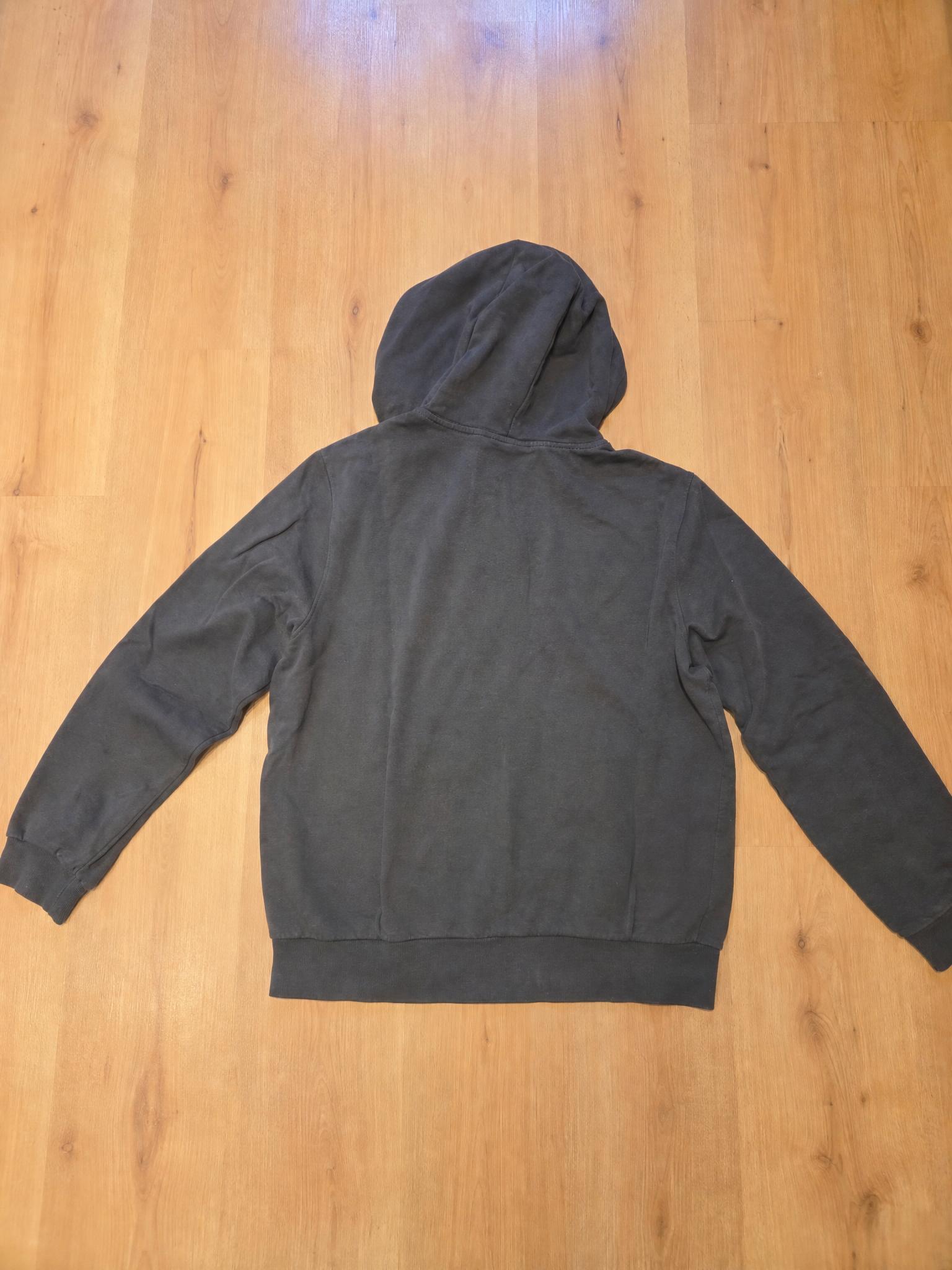 Charcoal Grey Pullover Hoodie – Casual Relaxed Fit