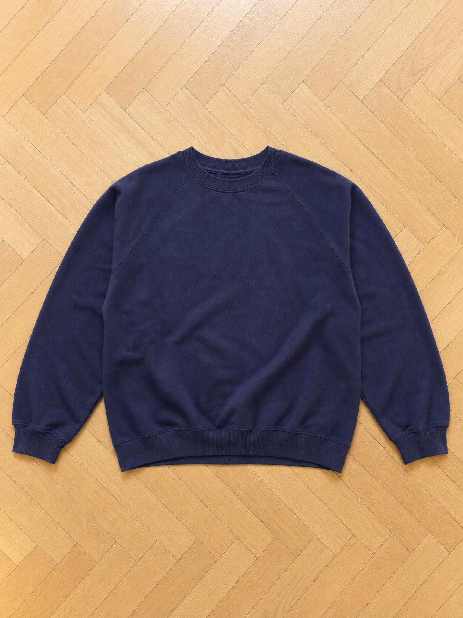 Navy Blue Long Sleeve Sweatshirt – Relaxed Fit, Very Good