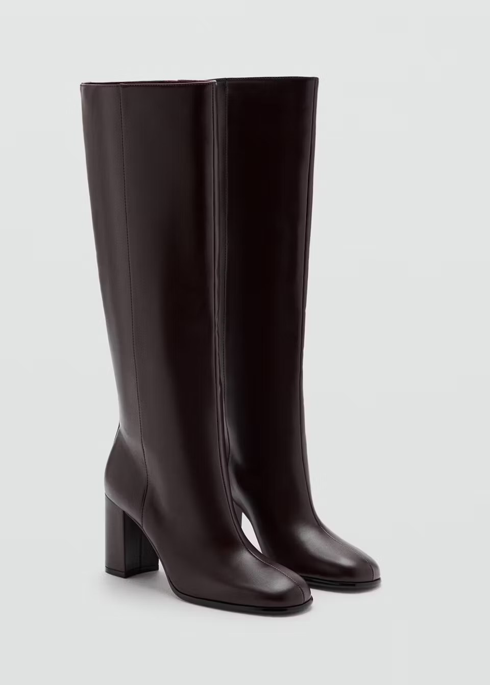 Mango, HIGH BLOCK-HEEL BOOT