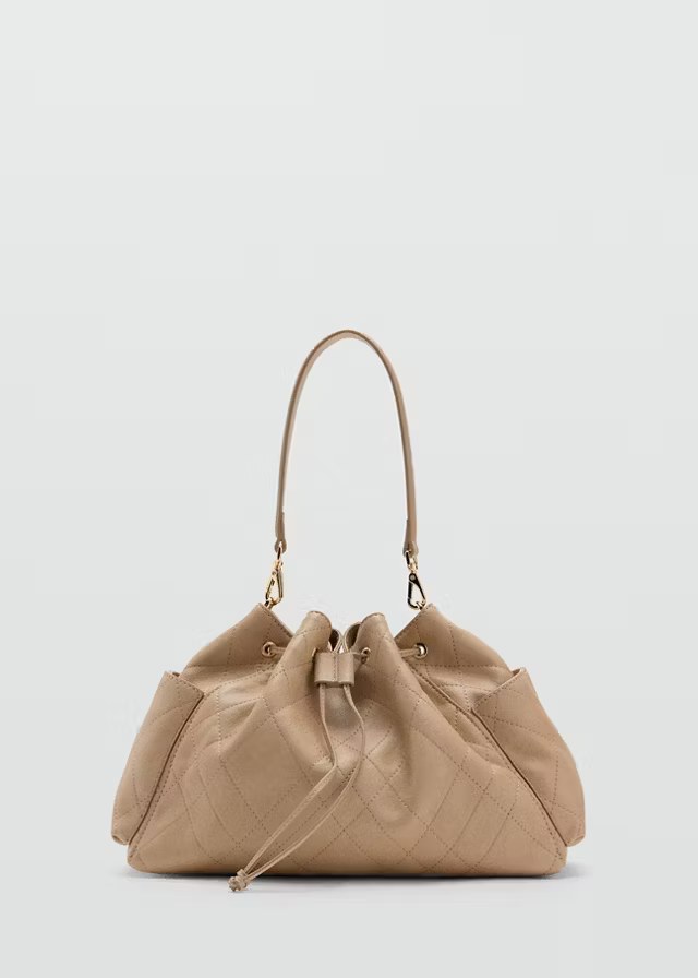 Mango, QUILTED SHOULDER BAG