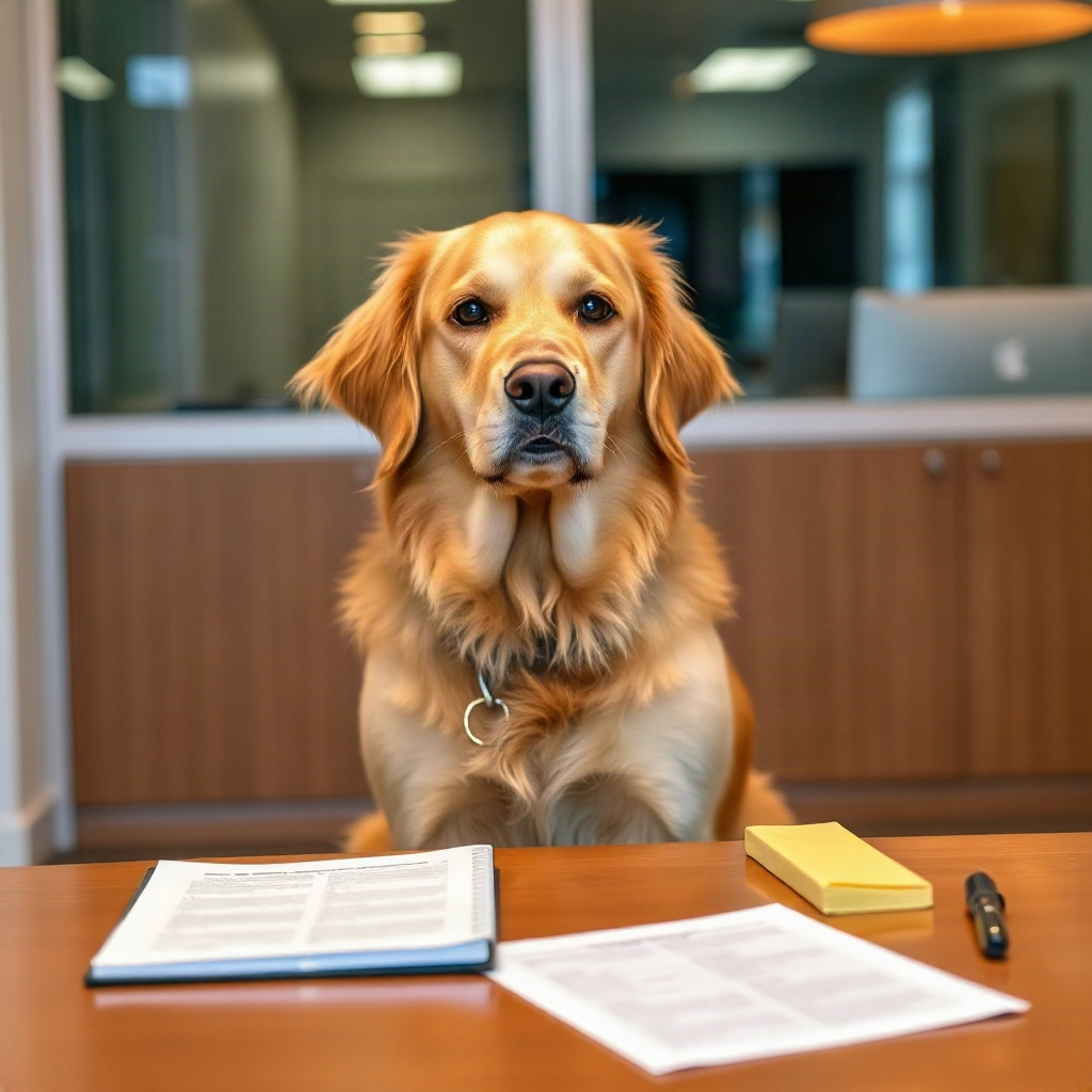 Rex im Strategiemeeting