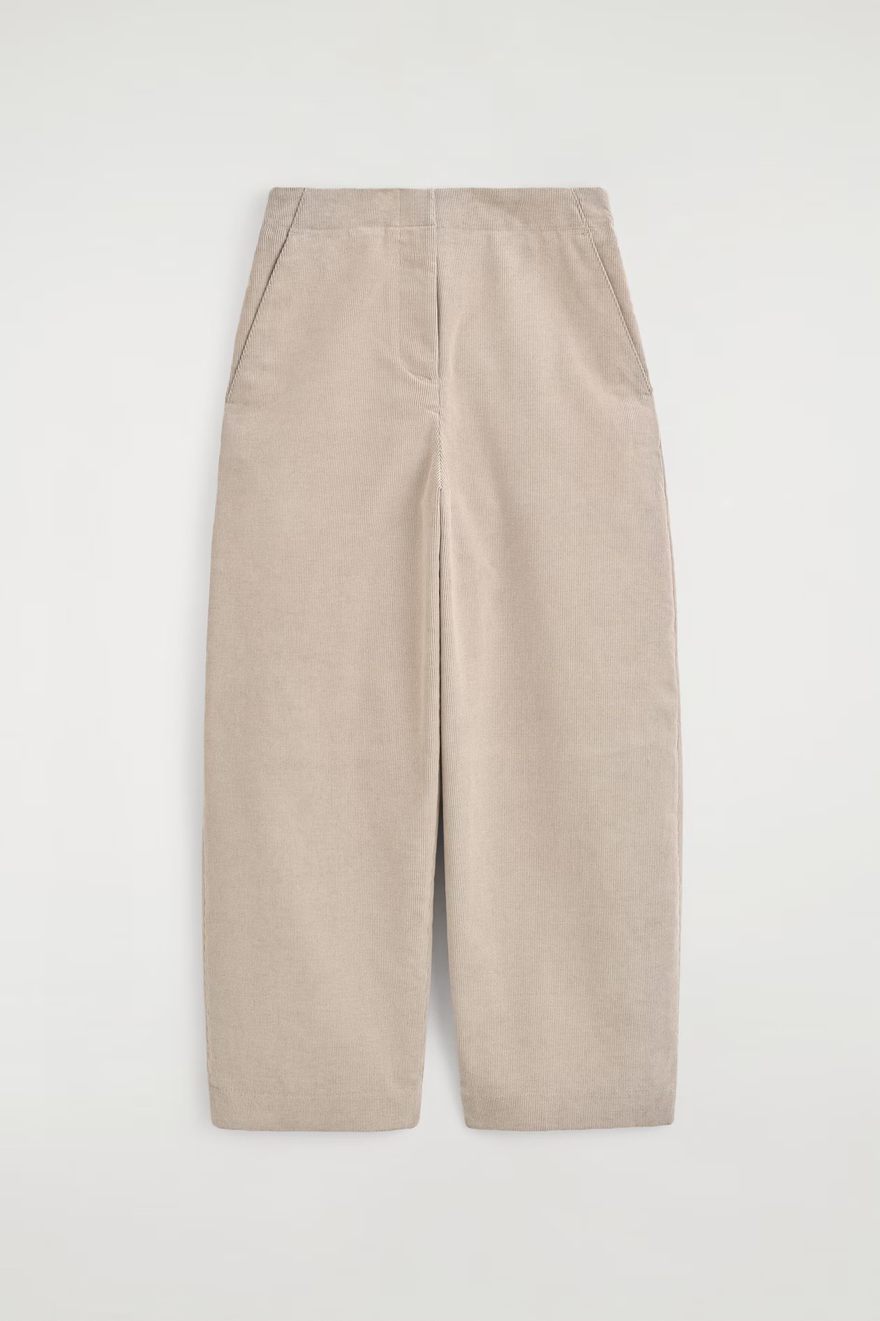 cos, CORDUROY BARREL-LEG PANTS