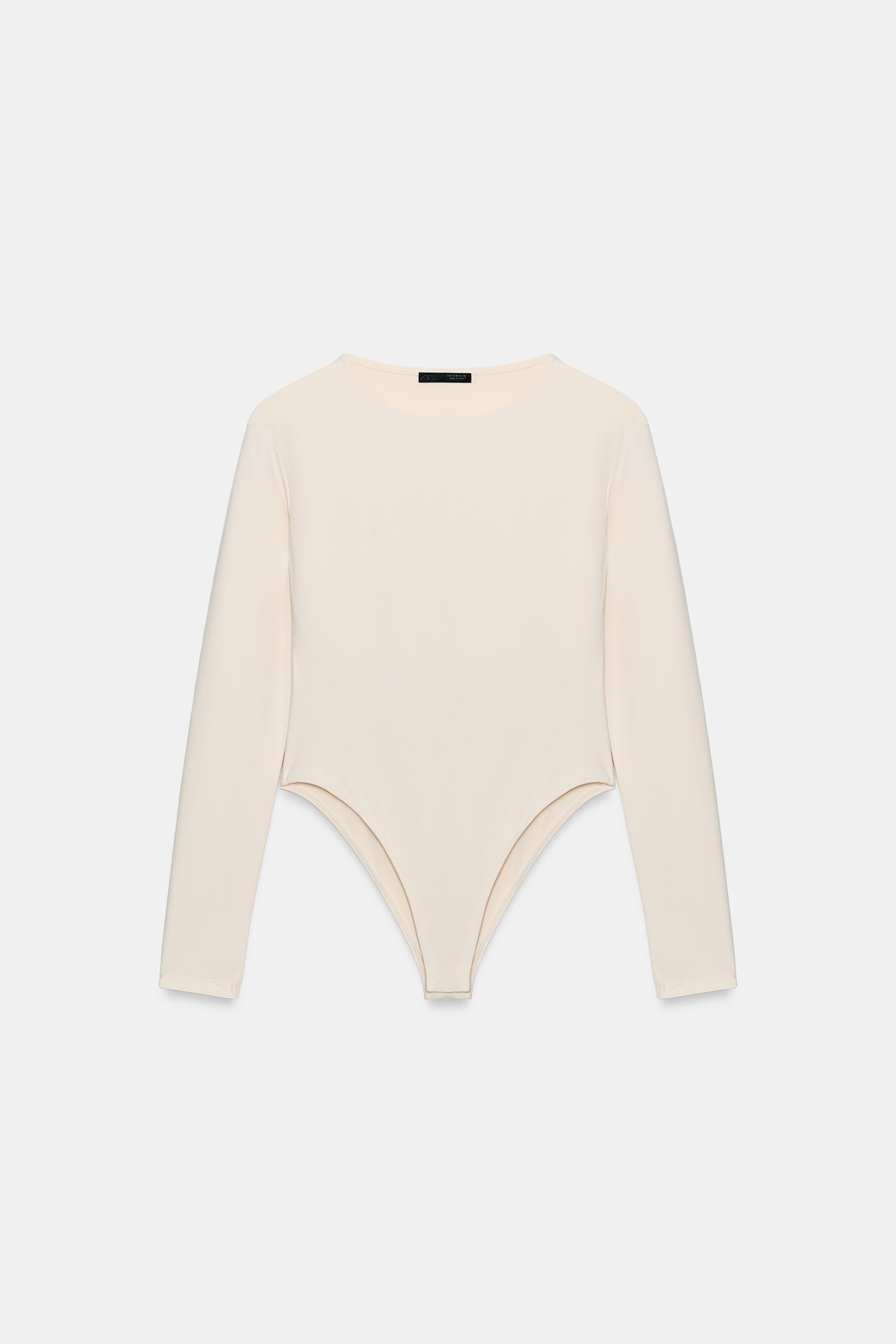 zara, LONG SLEEVE BODYSUIT