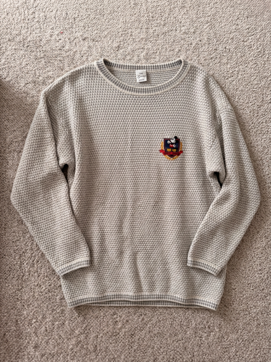 Disney Store Mickey Mouse textured knit jumper – very good