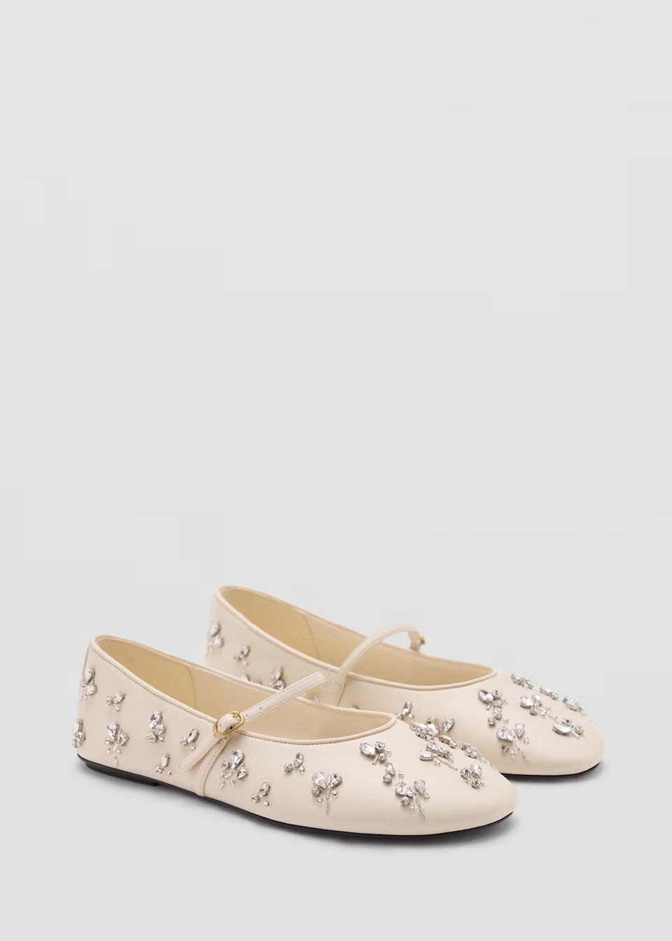 mango, BALLERINA WITH GEM DETAIL