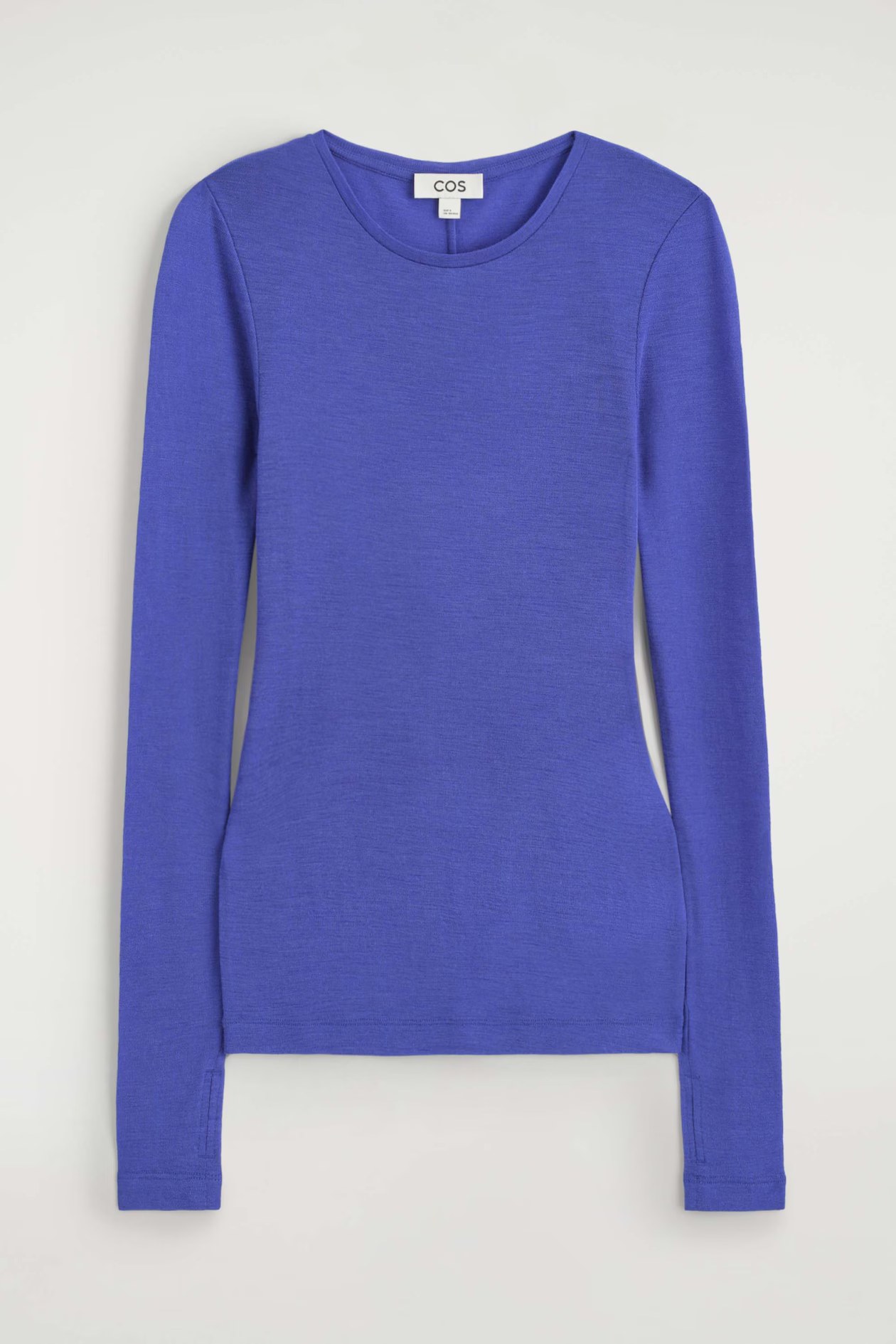 cos, SLIM MERINO WOOL TOP
