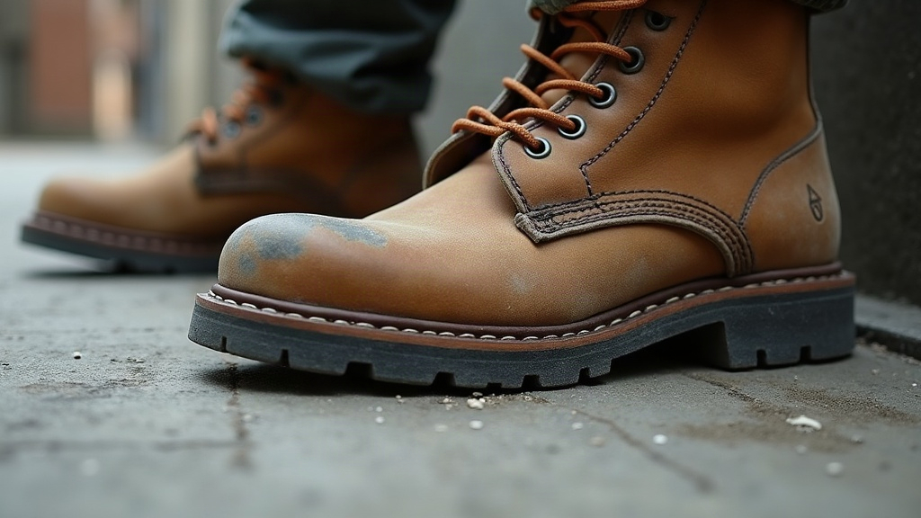 Ball of foot pain metatarsal work boots relief