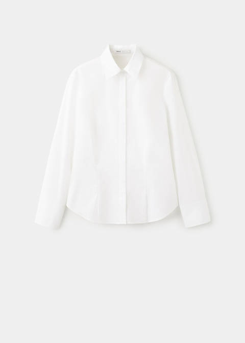 mango, SLIM-FIT POPLIN SHIRT