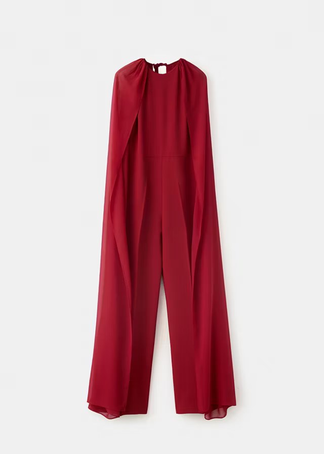 mango, SINGLE-LAYER OPENINGS JUMPSUIT