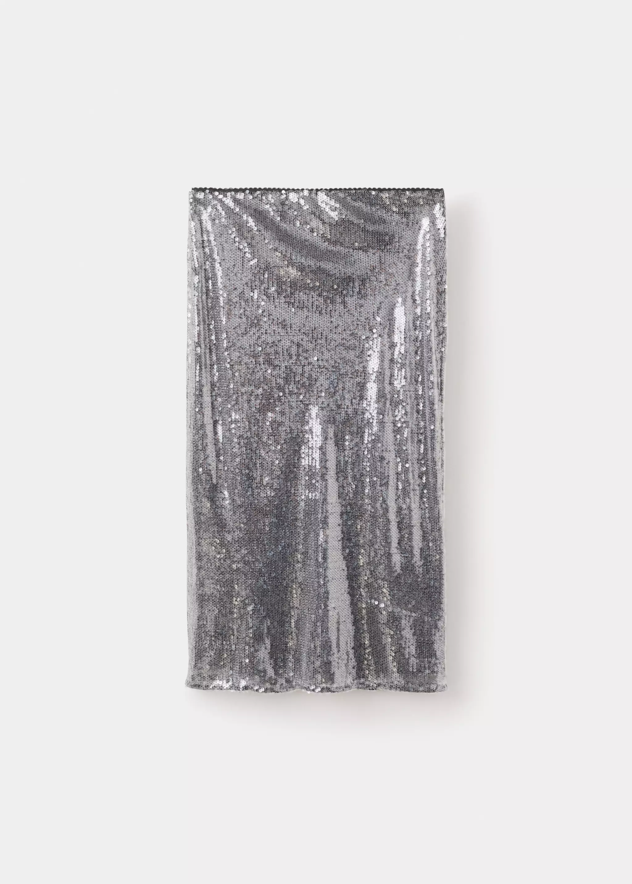 mango, SEQUIN MIDI SKIRT
