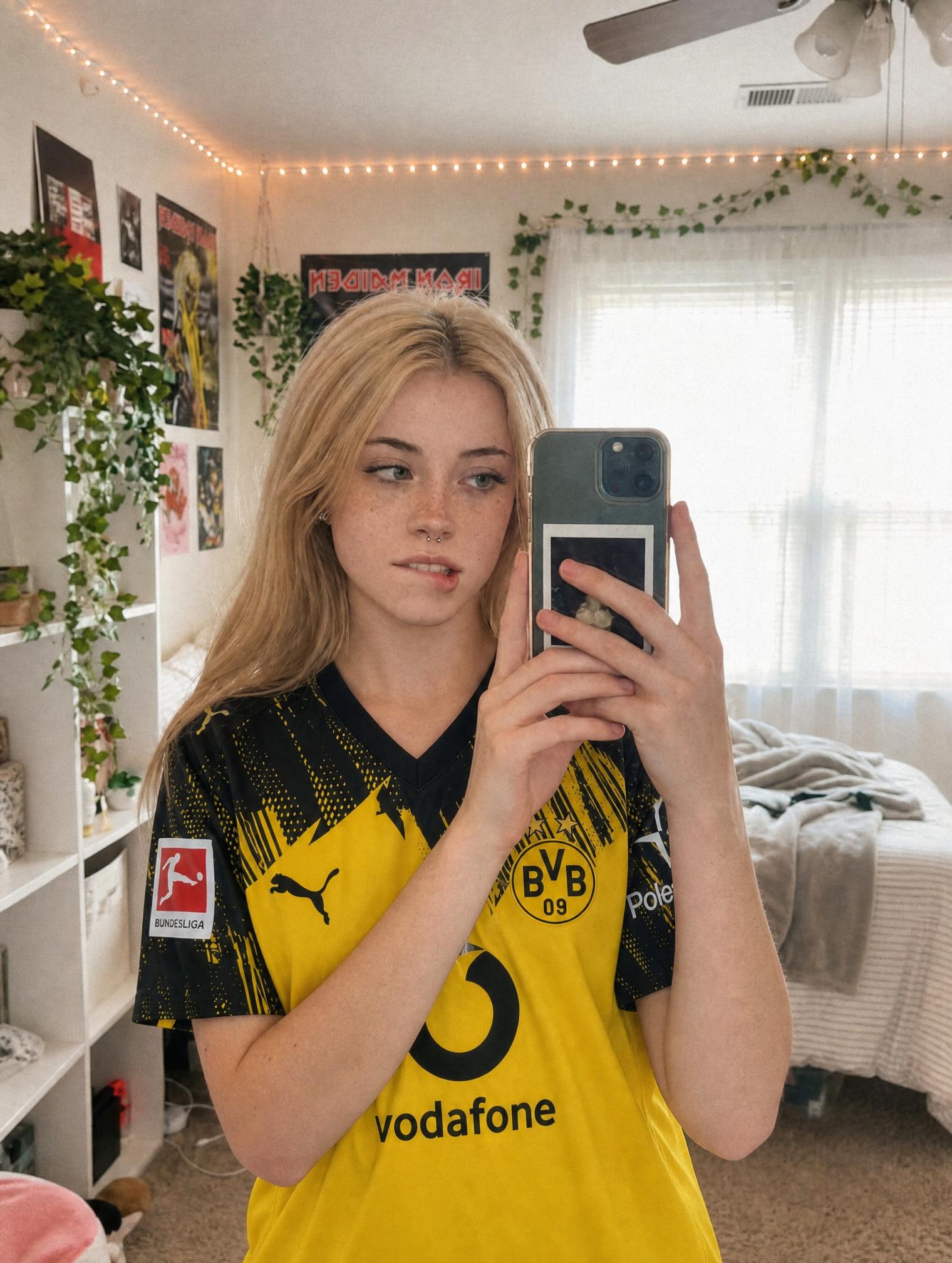 Puma Borussia Dortmund BVB 09 Home Football Shirt Yellow Black