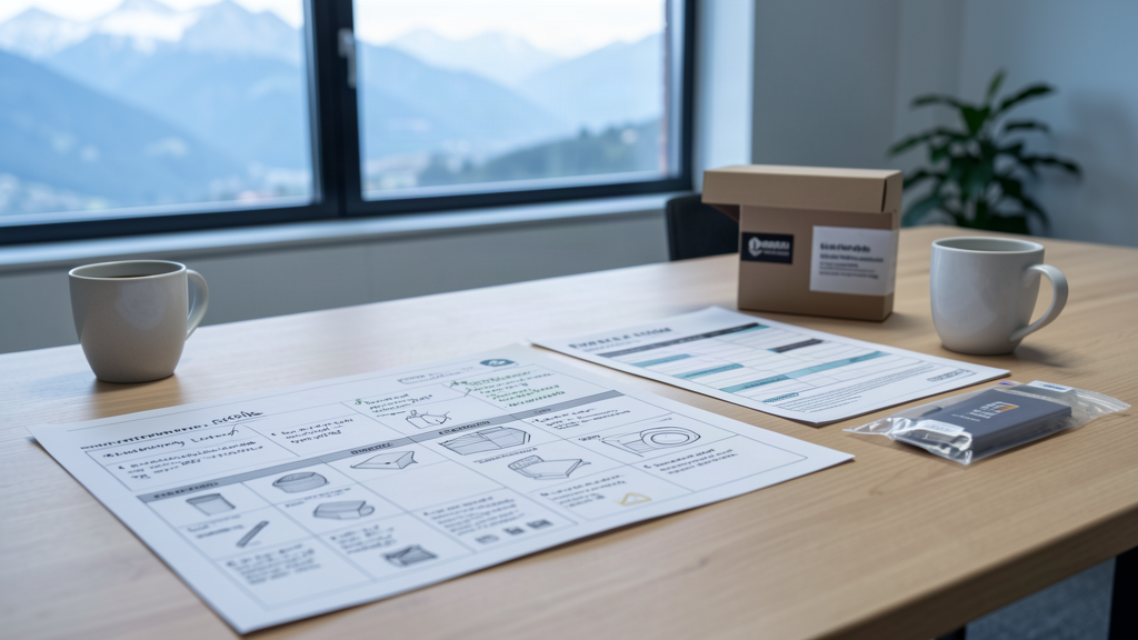 Table de travail préparant le choix d’une agence web à Grenoble