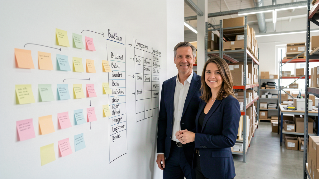 Équipe e-commerce priorisant un parcours client avec une agence web