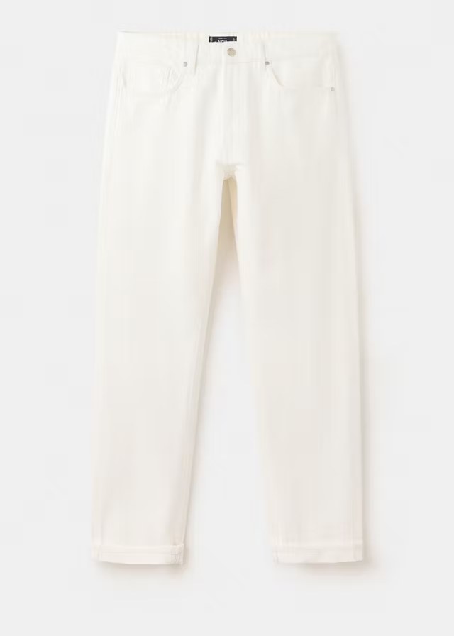 mango, POLA SELVEDGE REGULAR-FIT JEANS