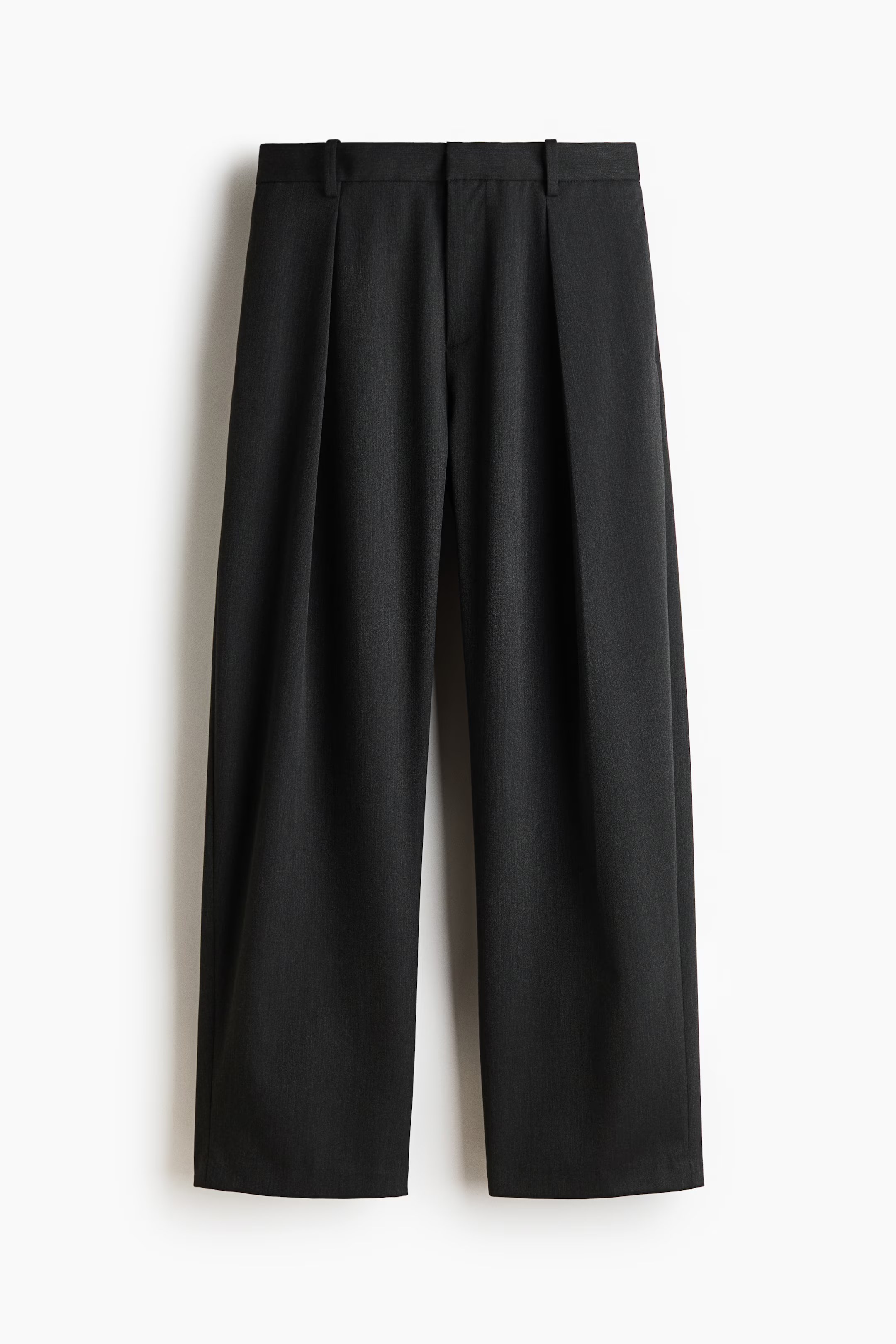 H&M, LOOSE-FIT PLEATED TAILORED PANTS