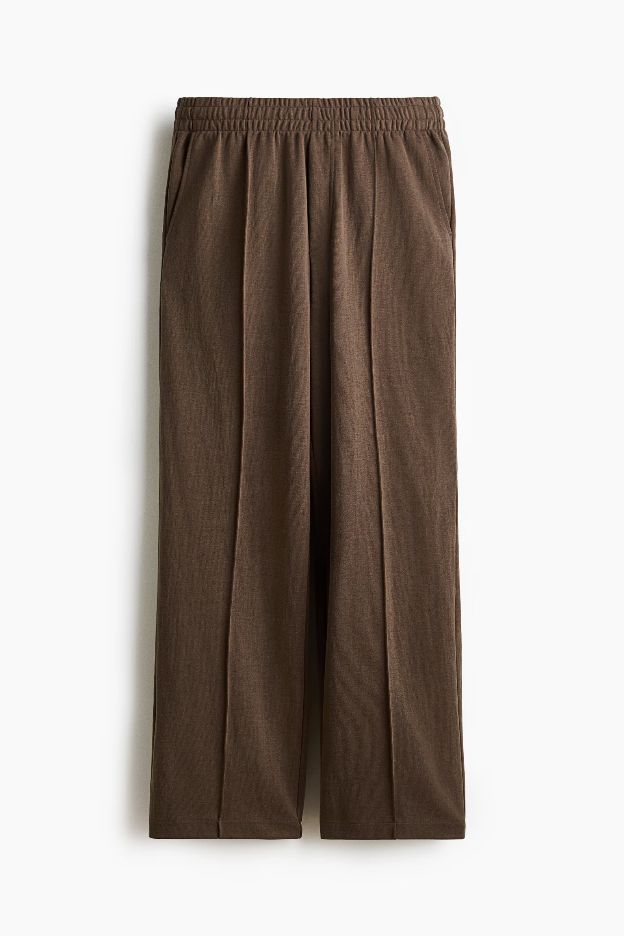 H&M, RELAXED-FIT INTERLOCK JOGGERS