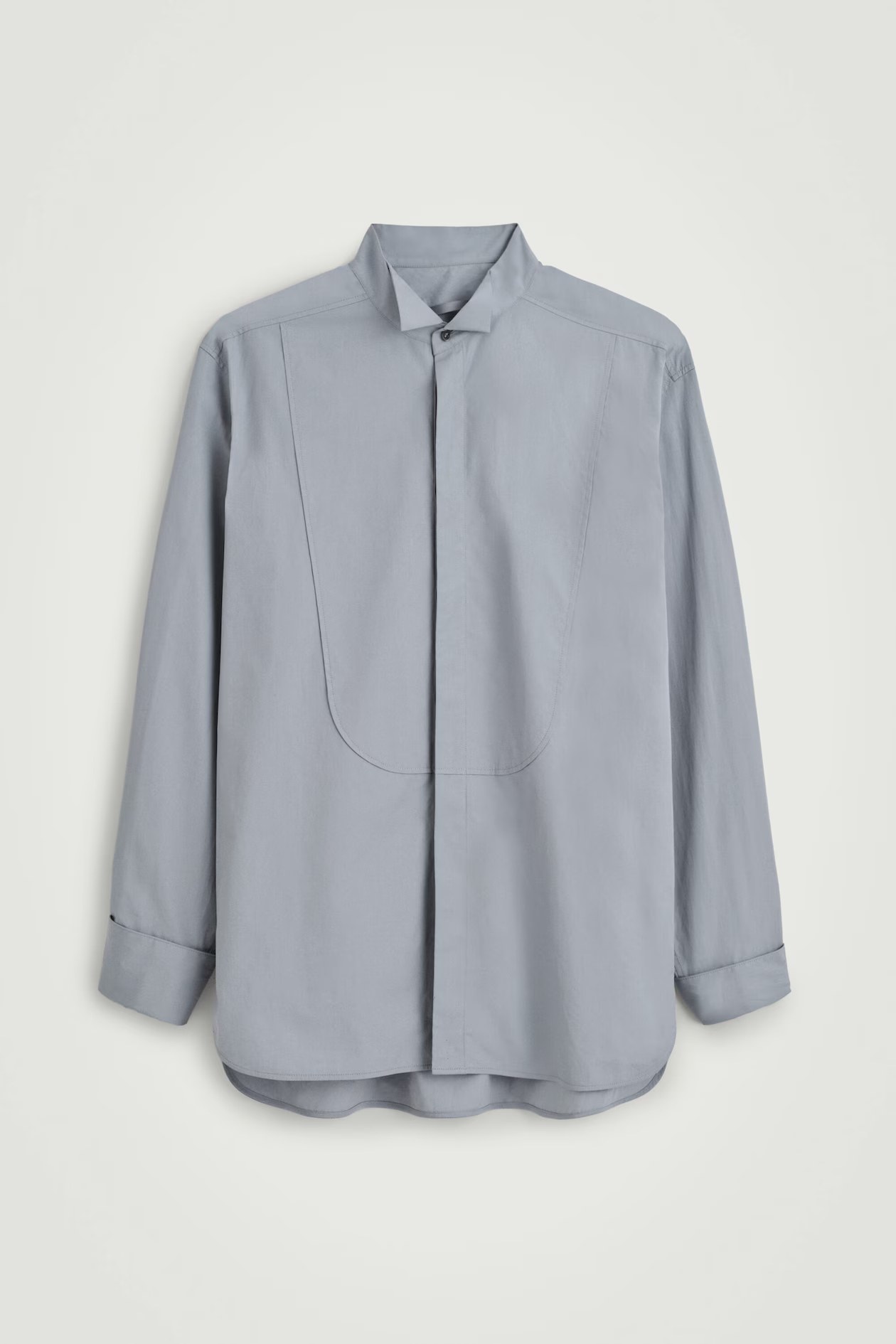 cos, BIB-FRONT COTTON SHIRT