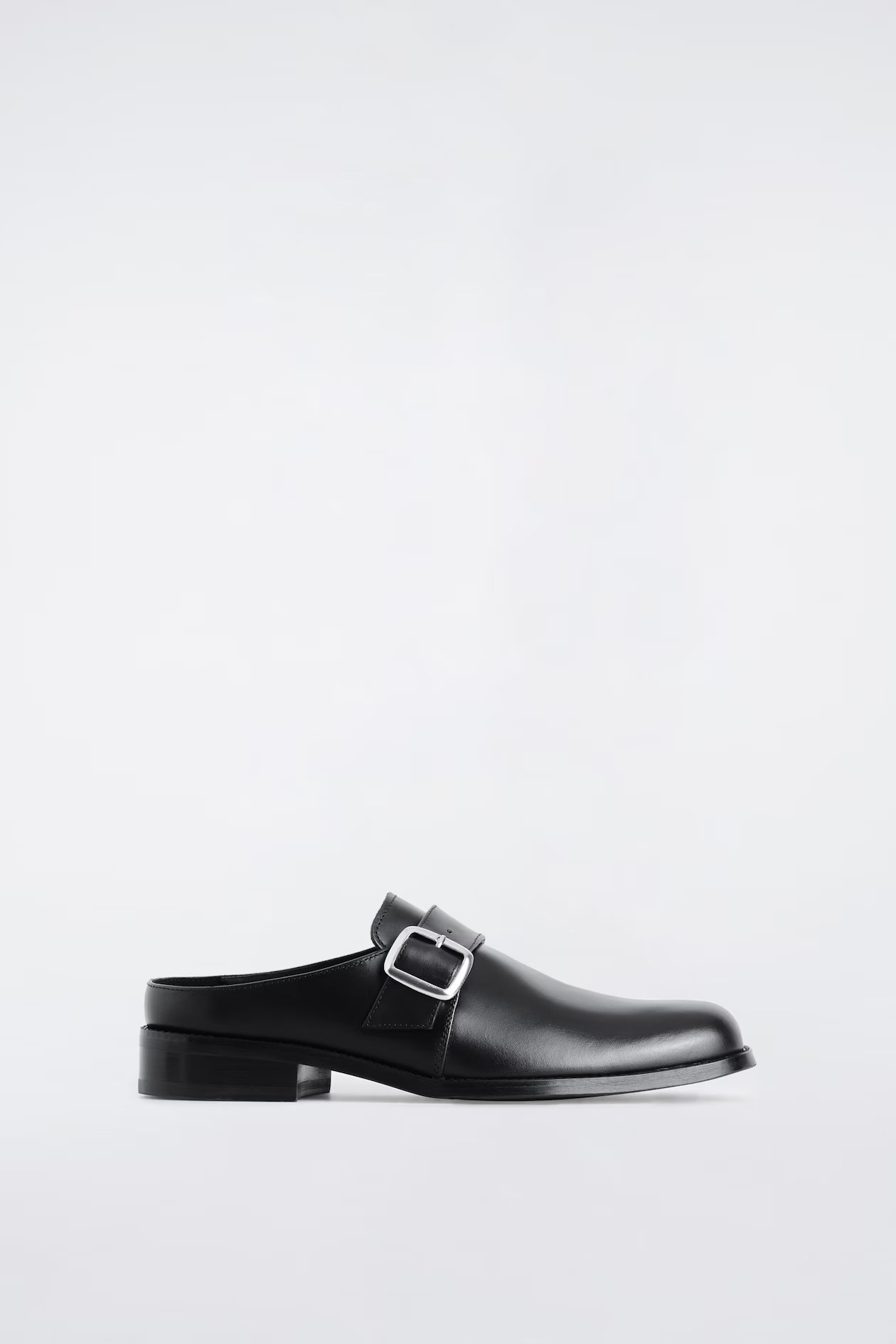 cos, BUCKLED LEATHER MULES