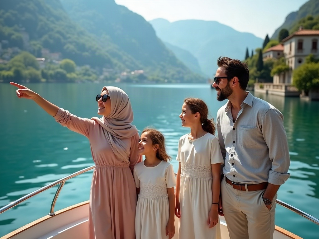Flowchart for choosing the ideal freshwater destination for a family vacation based on age, activity, and budget.