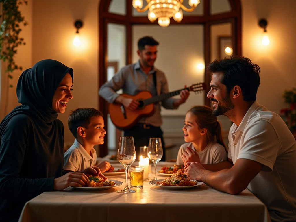Image of a family reviewing a map or digital guide, making decisions about their vacation. Alt-text must include 'Family Choosing Coastal Cultural Vacation'.