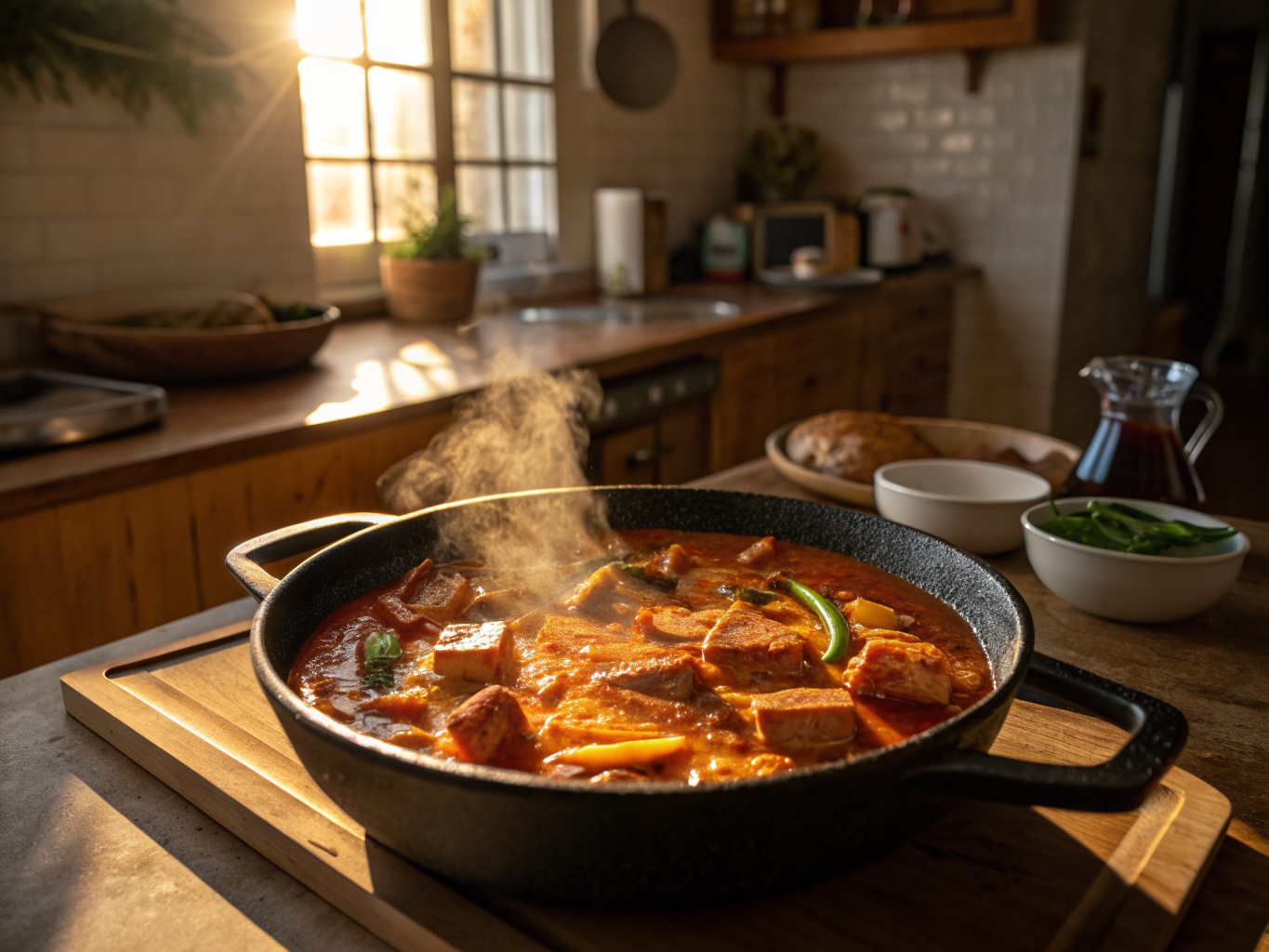 Kimchi Jjigae with Pork Belly