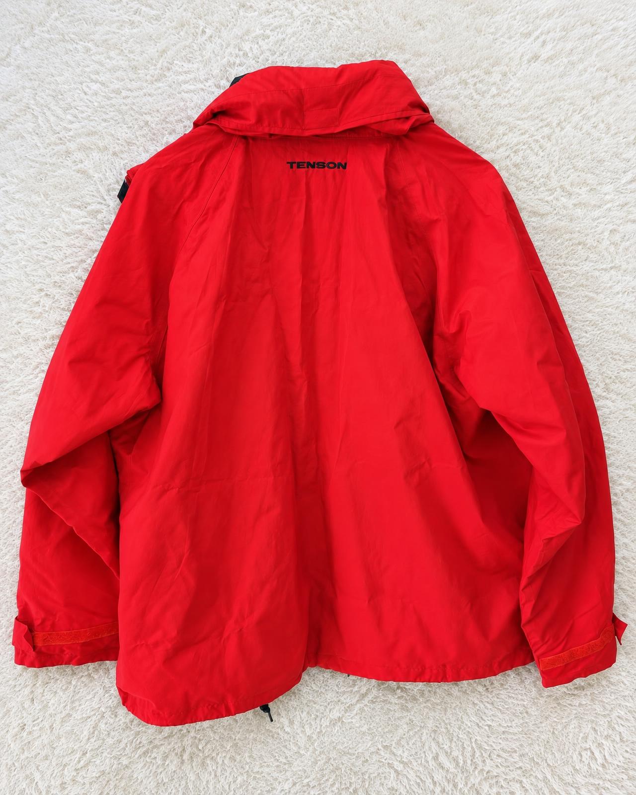 Tenson Red Hooded Outdoor Jacket – Very Good Condition