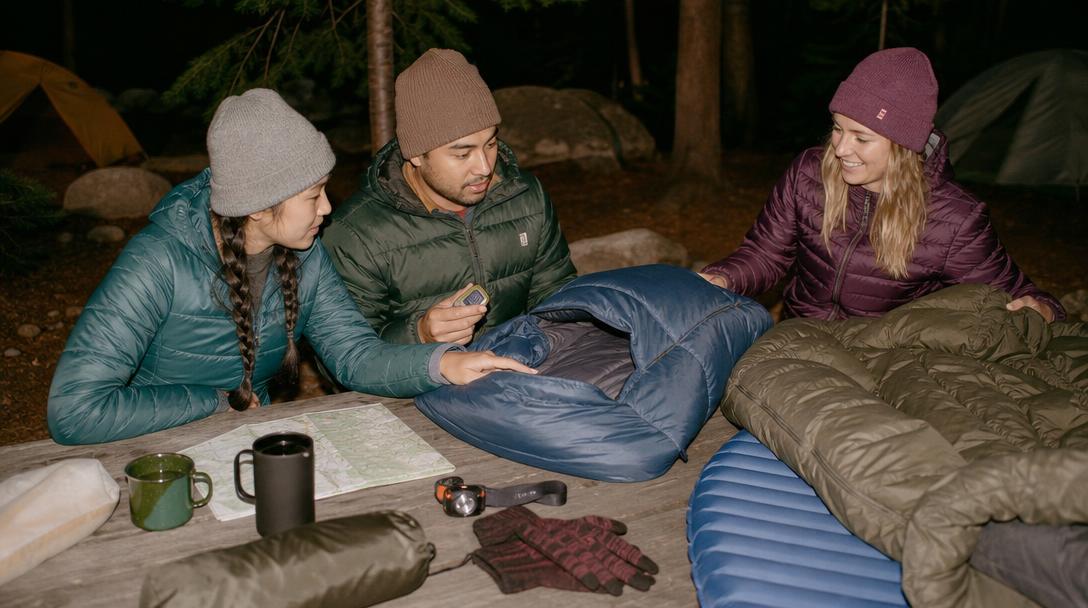 High-loft insulated cold resistant sleeping bag