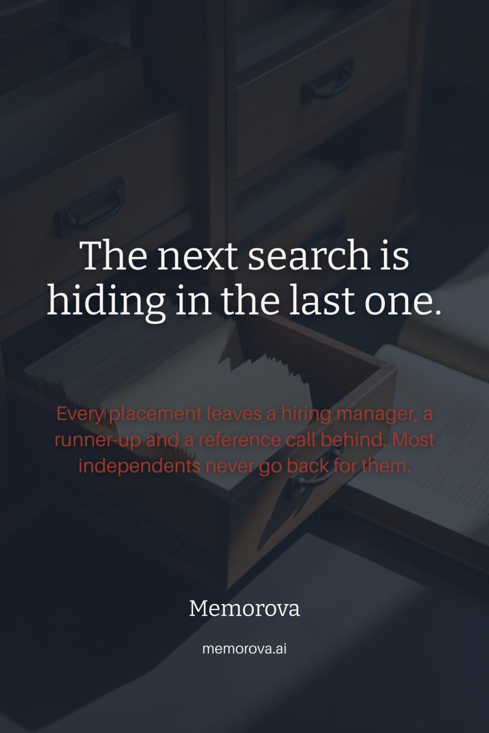The next search is hiding in the last one.