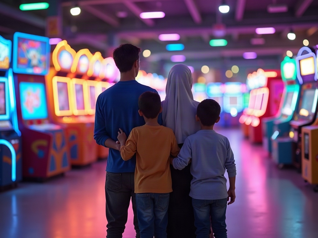 Indoor Water Park Destination map highlighting popular zones and suggested navigation paths for a family vacation.