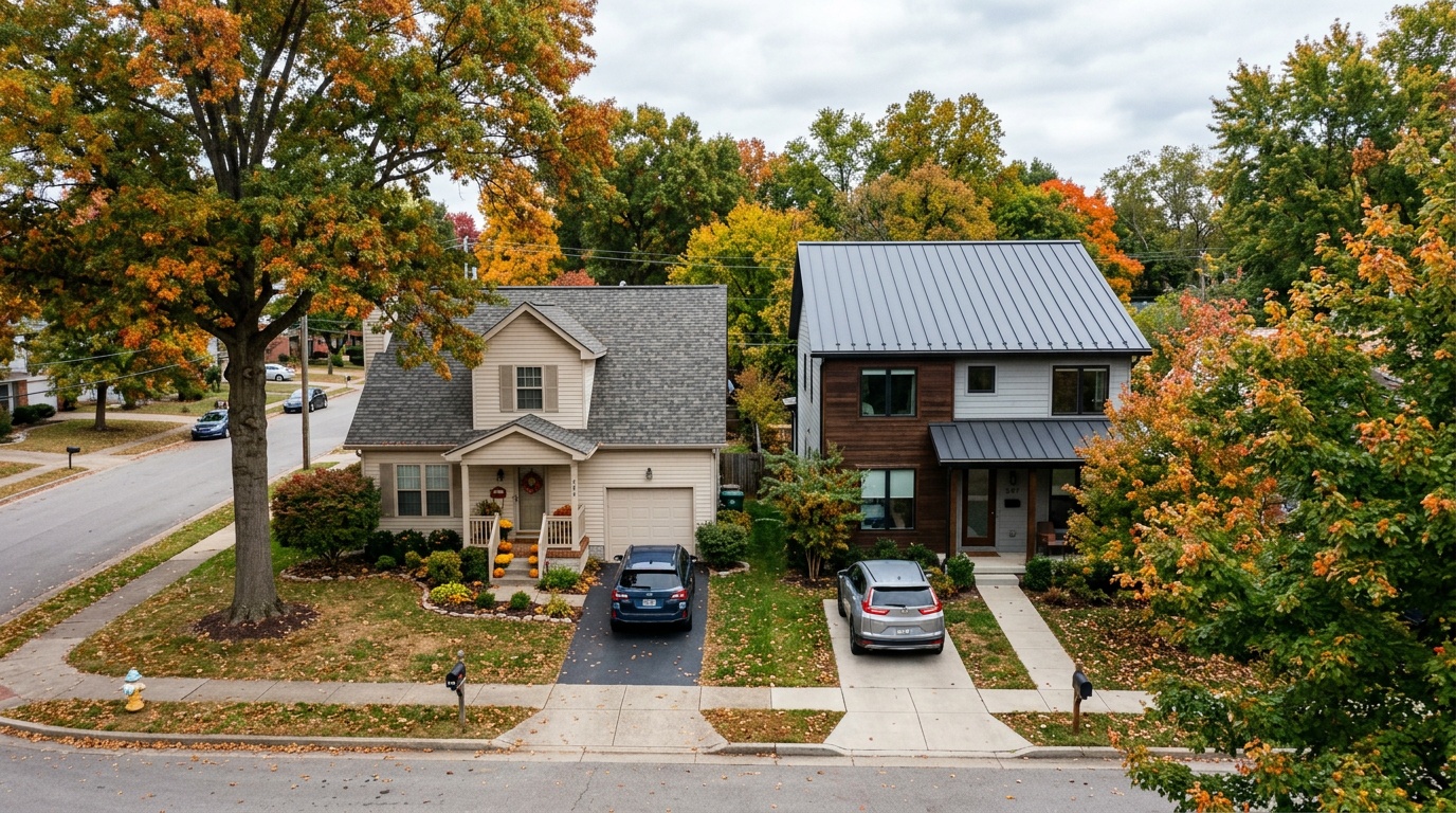 Asphalt Shingles vs. Metal Roofing in Kentucky: Which Is Right for Your Home?