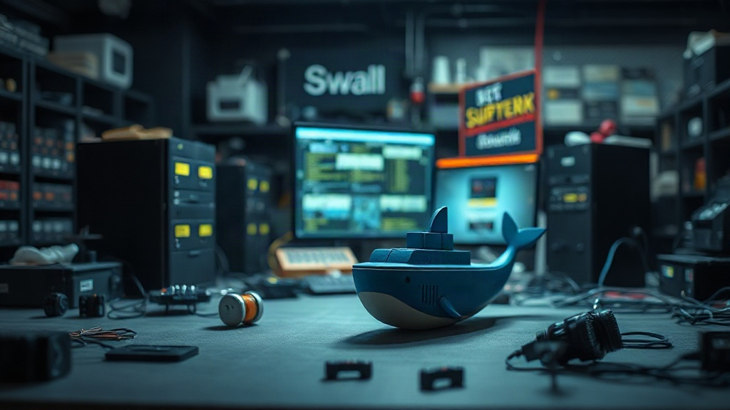 Docker Swarm setup in a home lab for self-hosting applications and services