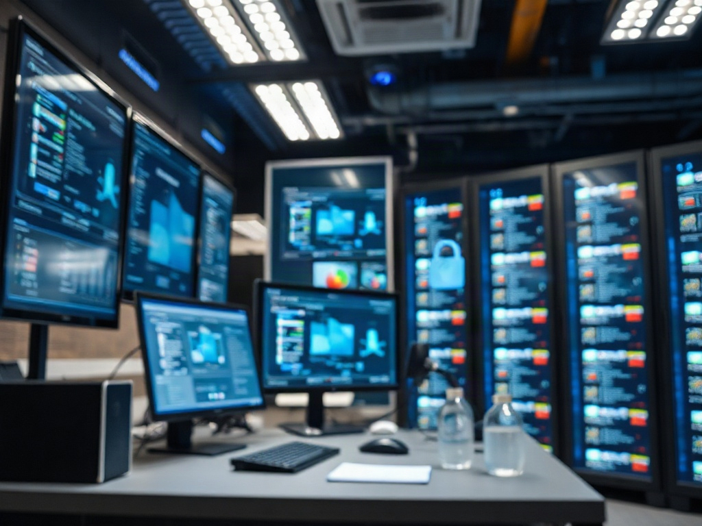 Illustration of a person overwhelmed by digital privacy threats, emphasizing the importance of personal cybersecurity awareness