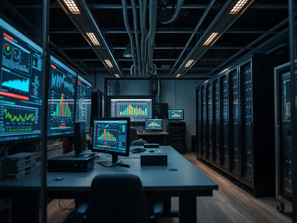 Illustration of affordable self-hosting hardware setup for cost-effective server management