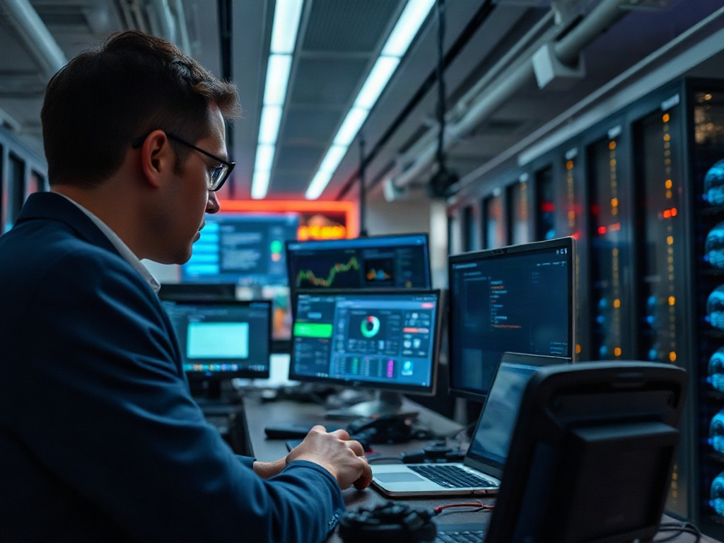 Illustration of Google tracking user data across devices for personal cybersecurity awareness