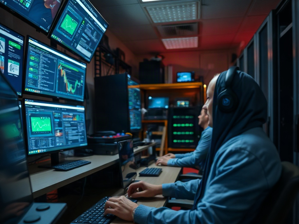 Illustration of self-hosted server setup emphasizing privacy and local control for data security