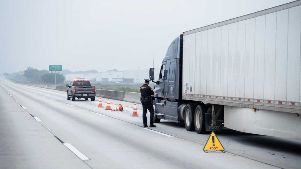 ¿A quién puede responsabilizar después de un accidente de camión en Florida?