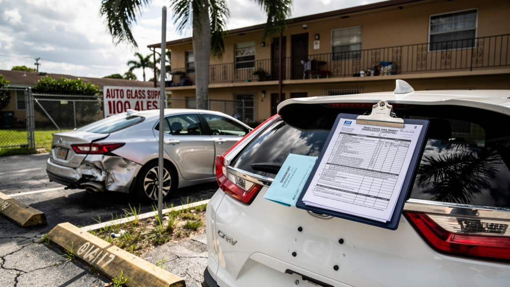 ¿Existe un acuerdo promedio por un accidente de choque por detrás en Florida?